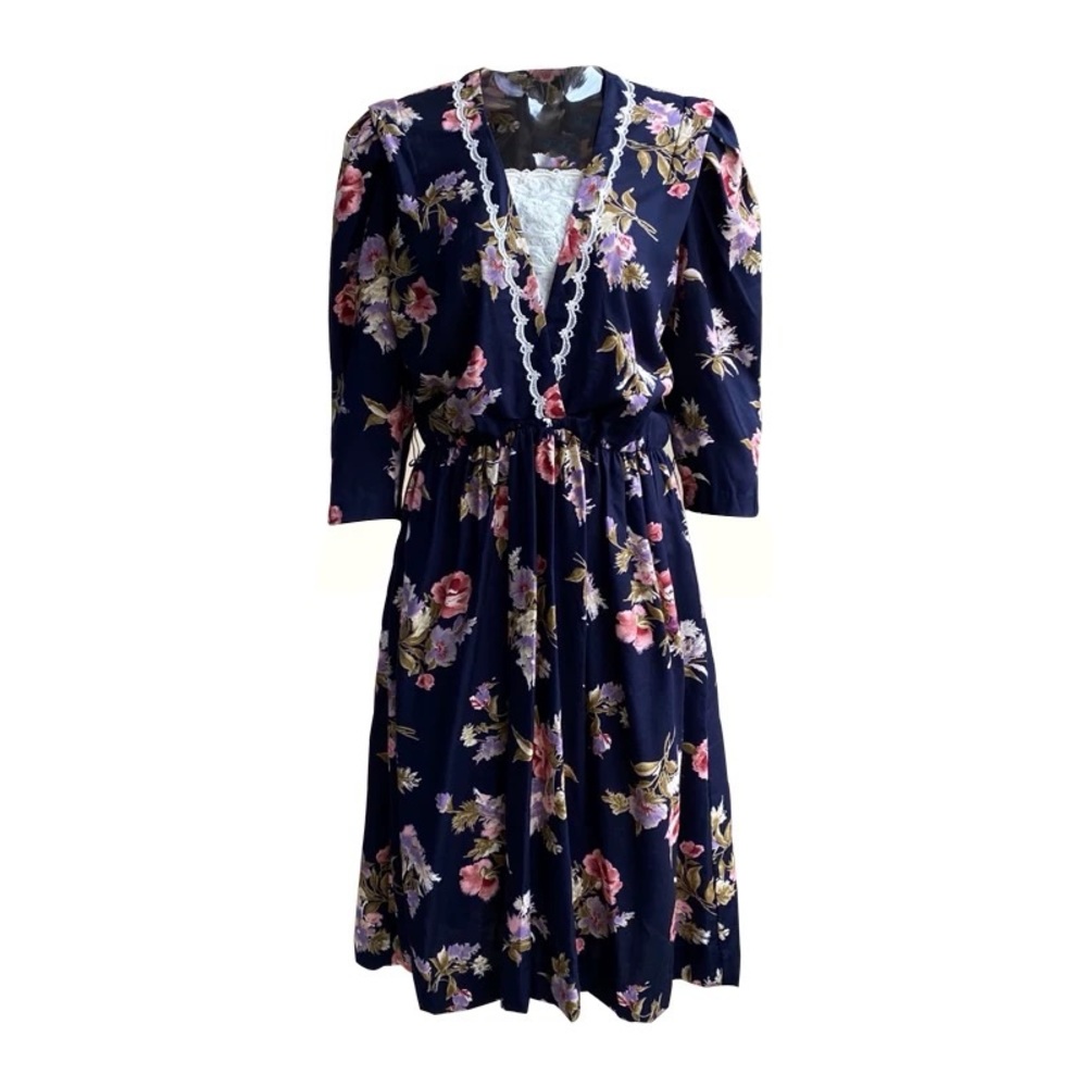 Vintage Style Floral Dress
